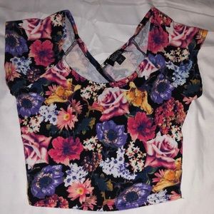 Floral Crop Top